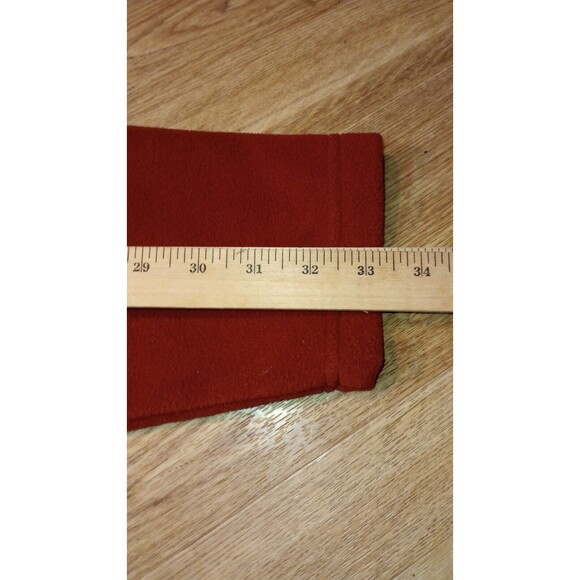 NWT St Johns Bay Sweatshirt Mens M Medium 1/4 Zip Rusty Red Fleece Pullover - Picture 16 of 16